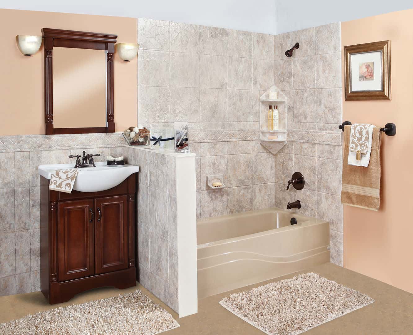Woodbridge Shower & Bath | One Day Bathroom Remodel in Dallas, TX