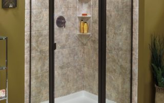 CanyonRock 12x12 White Neo ORB shower