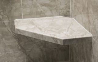 Napoli Marble Roman Block Hex Seat 0279