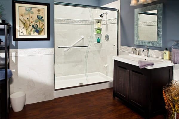 sliding glass shower door